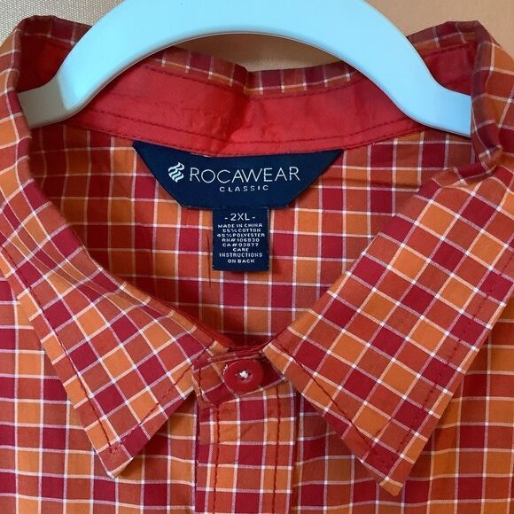 Rocawear Checked Button Down 🍊 🍒 - Picture 2 of 7